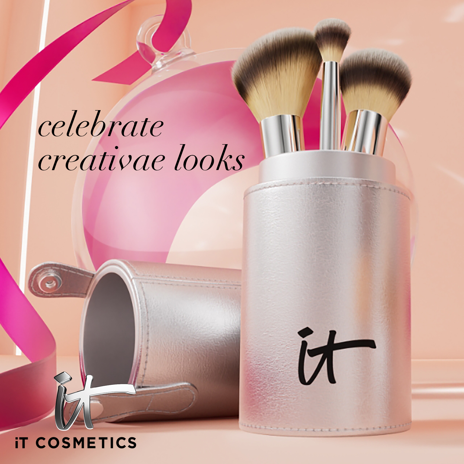 HL H24 3 PIECE BRUSH SET (SET DE BROCHAS DE MAQUILLAJE)
